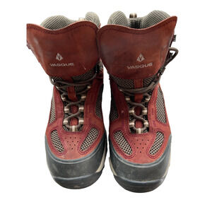 VasQue Hiking Camping leather burgundy gore tex boots Women’s Size 8.5 W